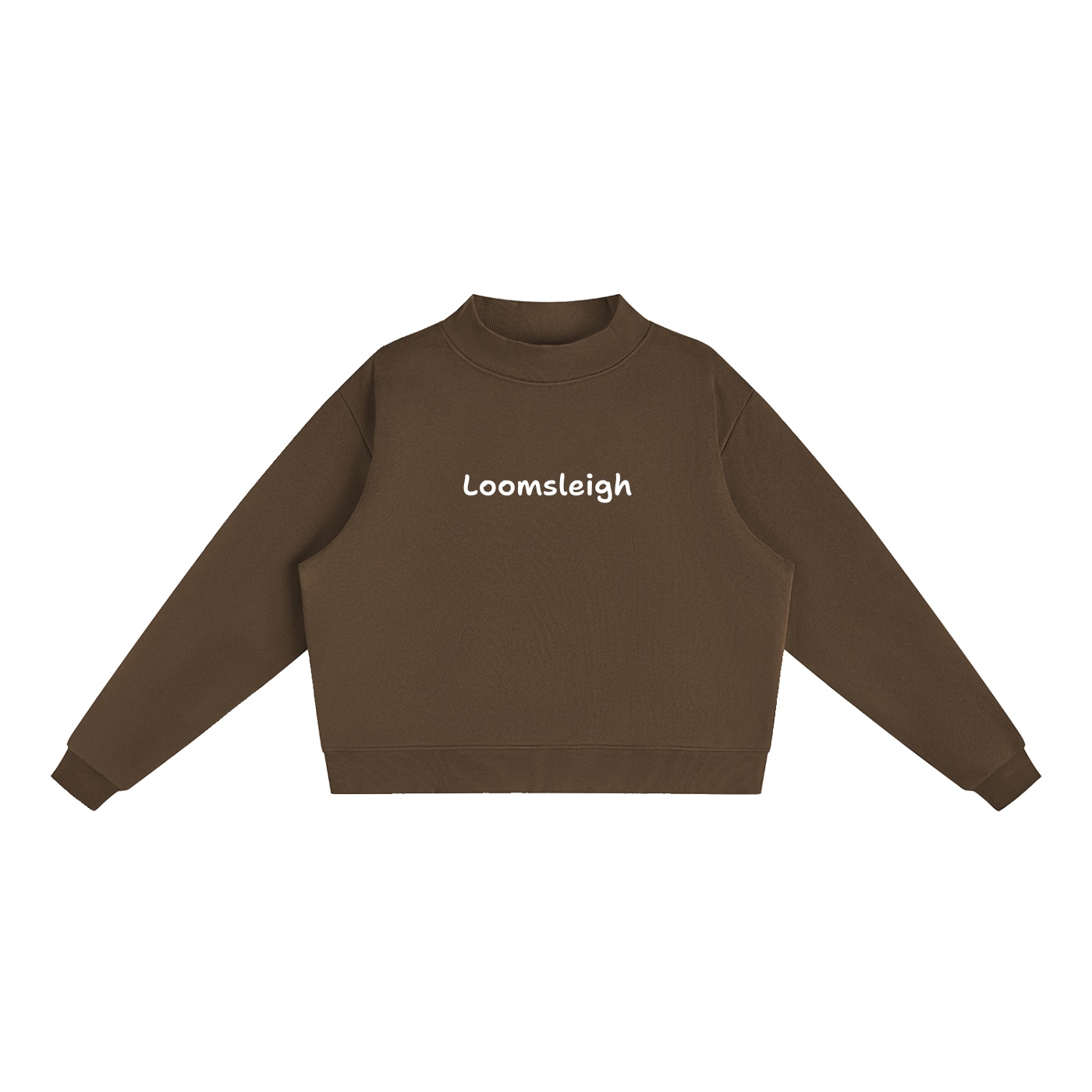 Essential Fleece Mock-Neck Crew Sweatshirt - Image 5