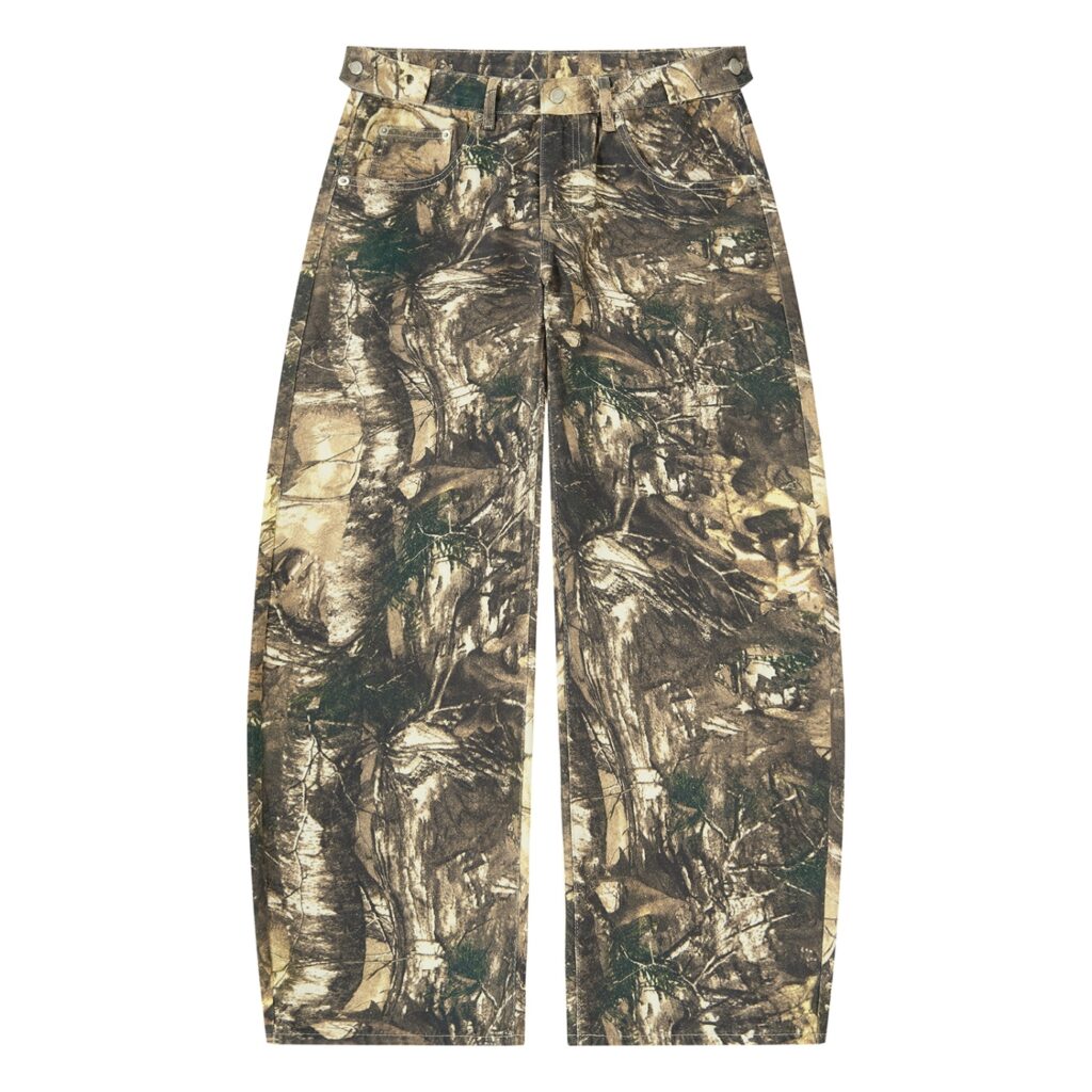 Men's Tree Camo Barrel Leg Pants