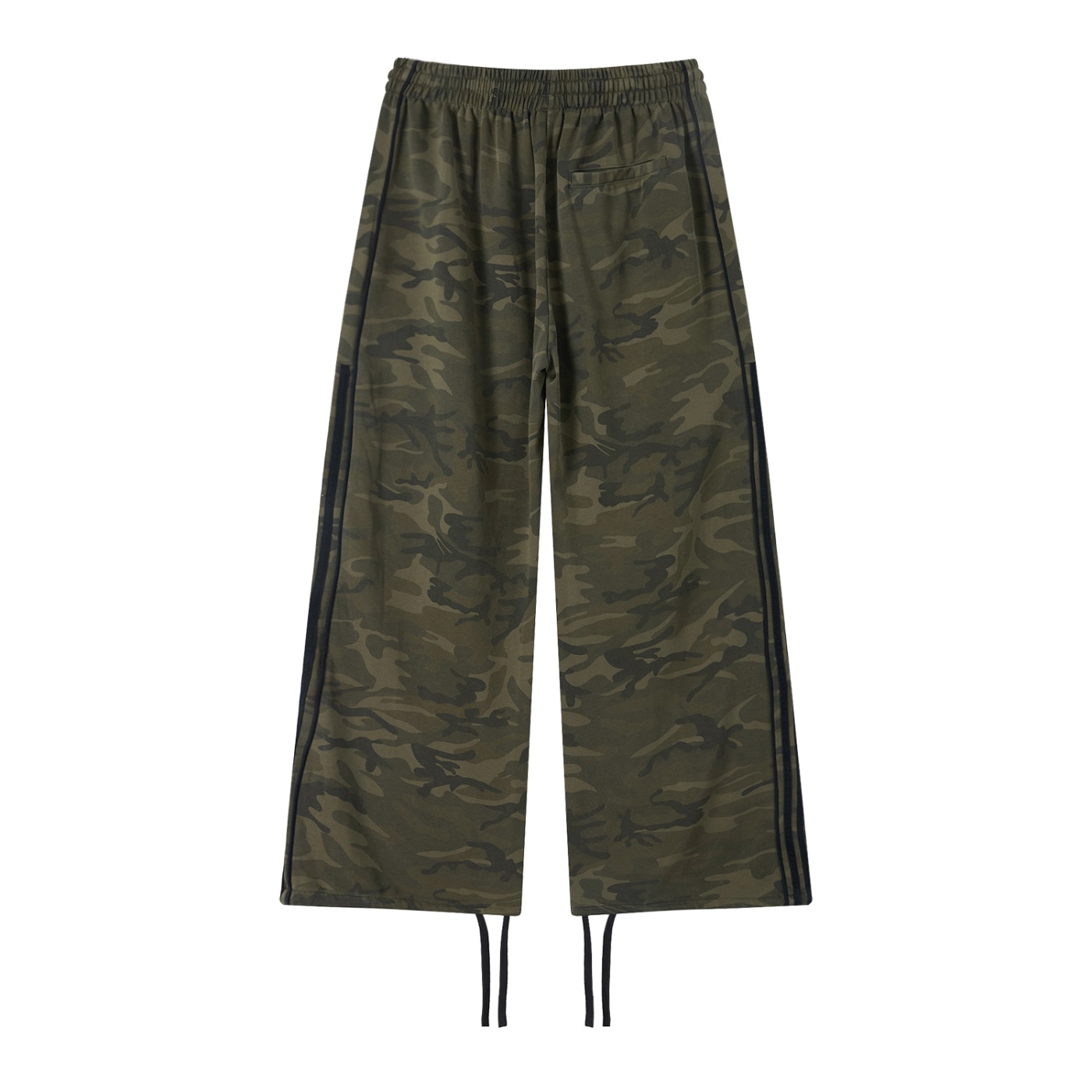 Unisex Camo Wide Leg Sweatpants - Image 2