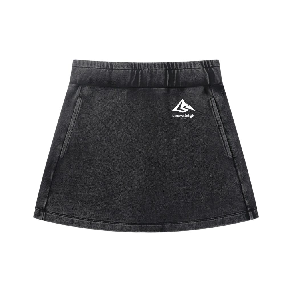 Women's Mineral Wash Mini Skirt