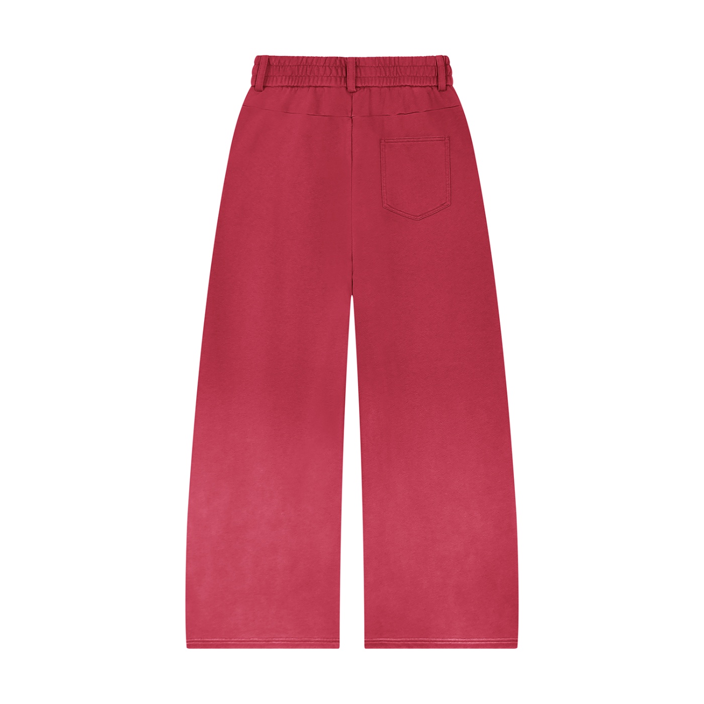 Unisex Sunfade Paneled Barrel Leg Sweatpants - Image 6