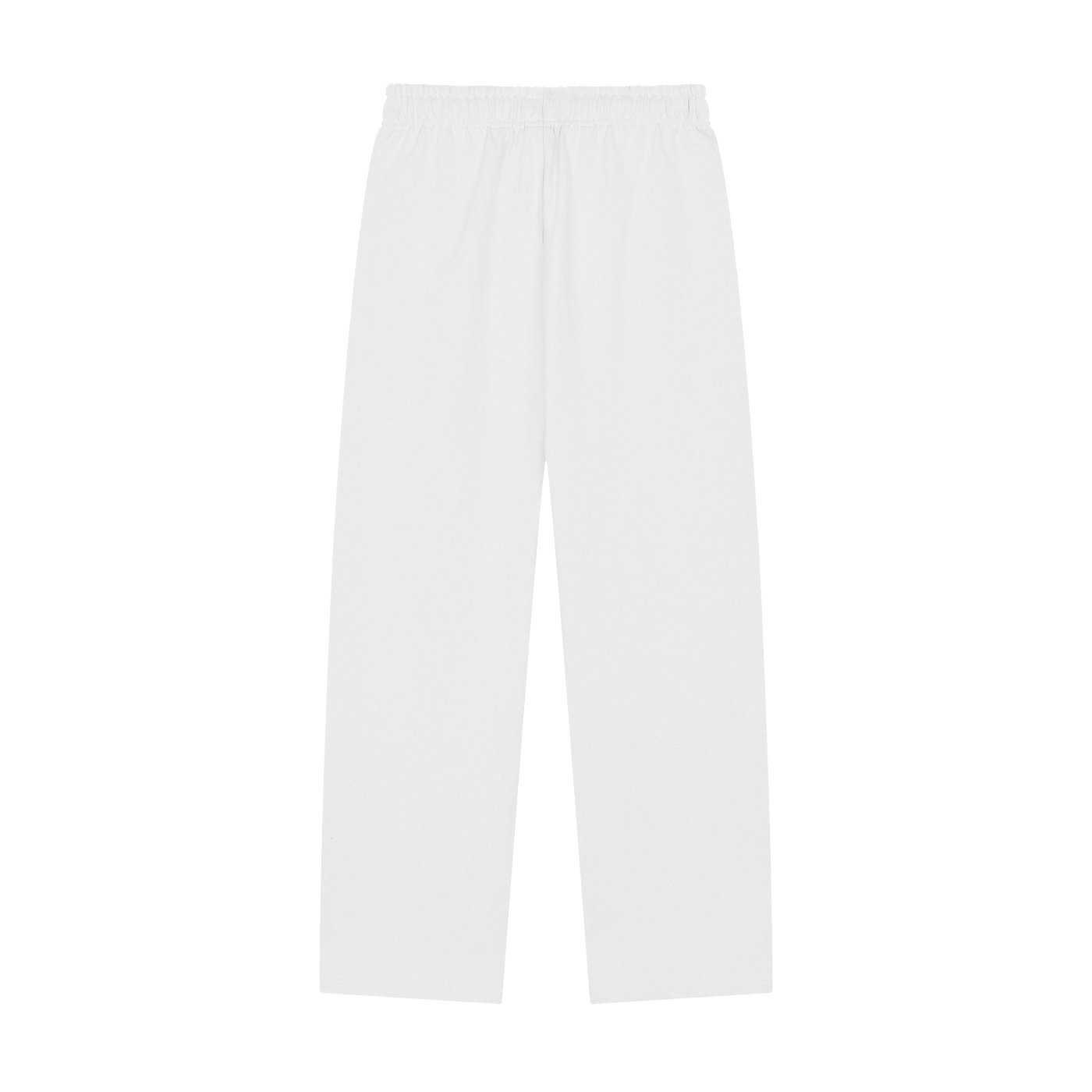 Solid Color Straight-Leg Sweatpants - Image 4