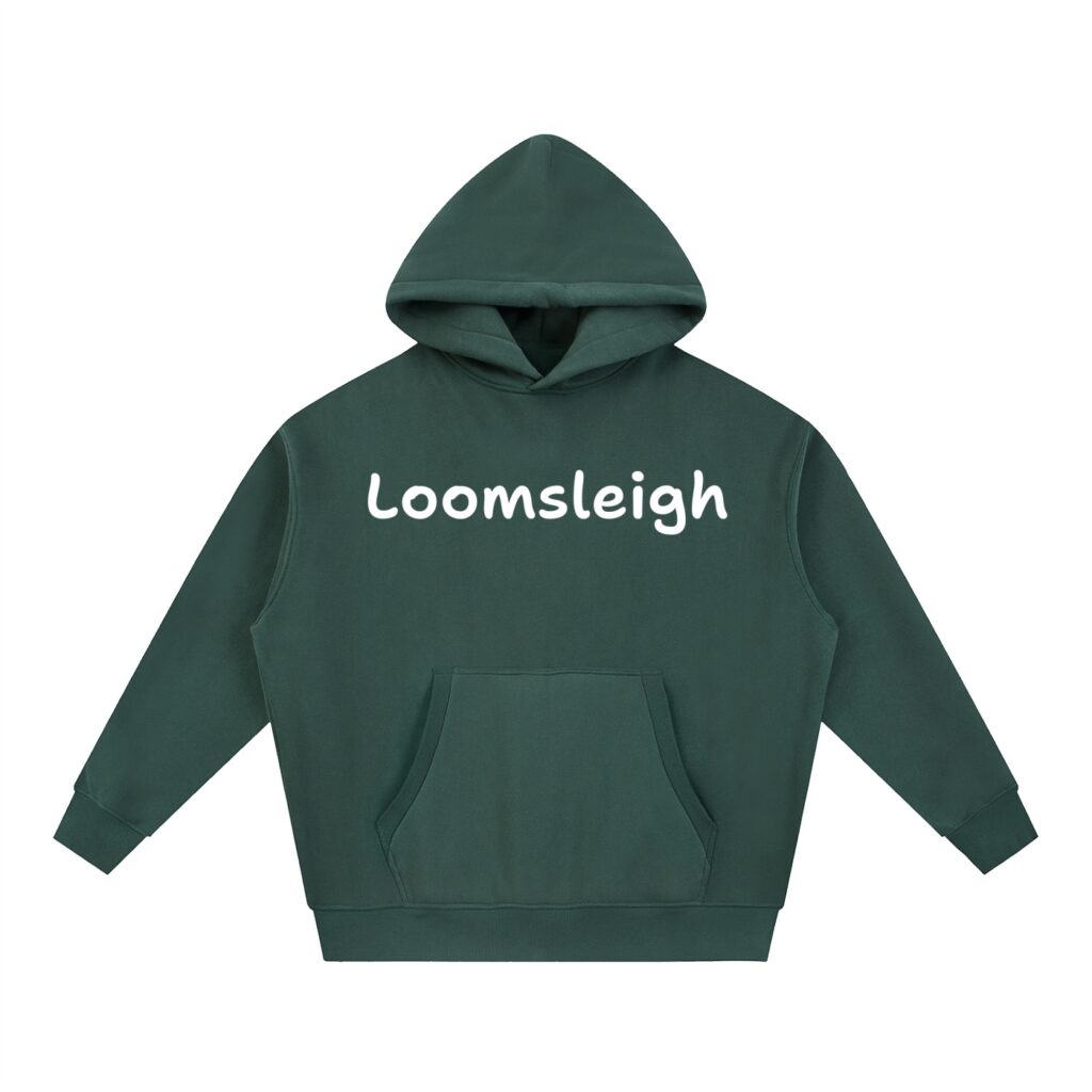Essential Oversized Boxy Fit Fleece Hoodie
