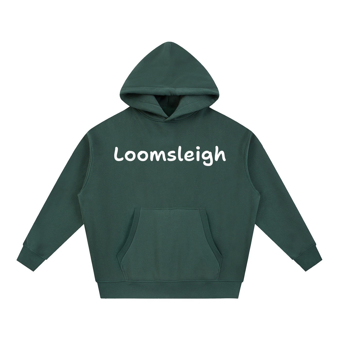 Essential Oversized Boxy Fit Fleece Hoodie