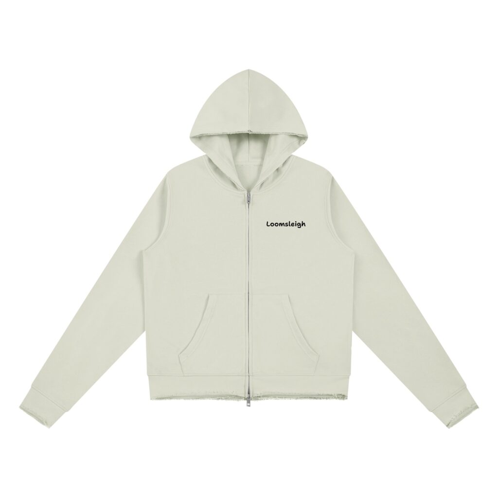 Women’s Raw Edge Full Zip Hoodie