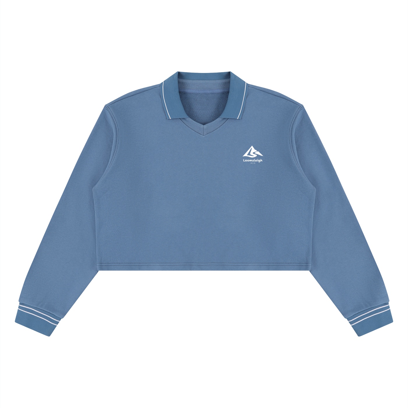 Women’s Crop Collared Sweatshirt