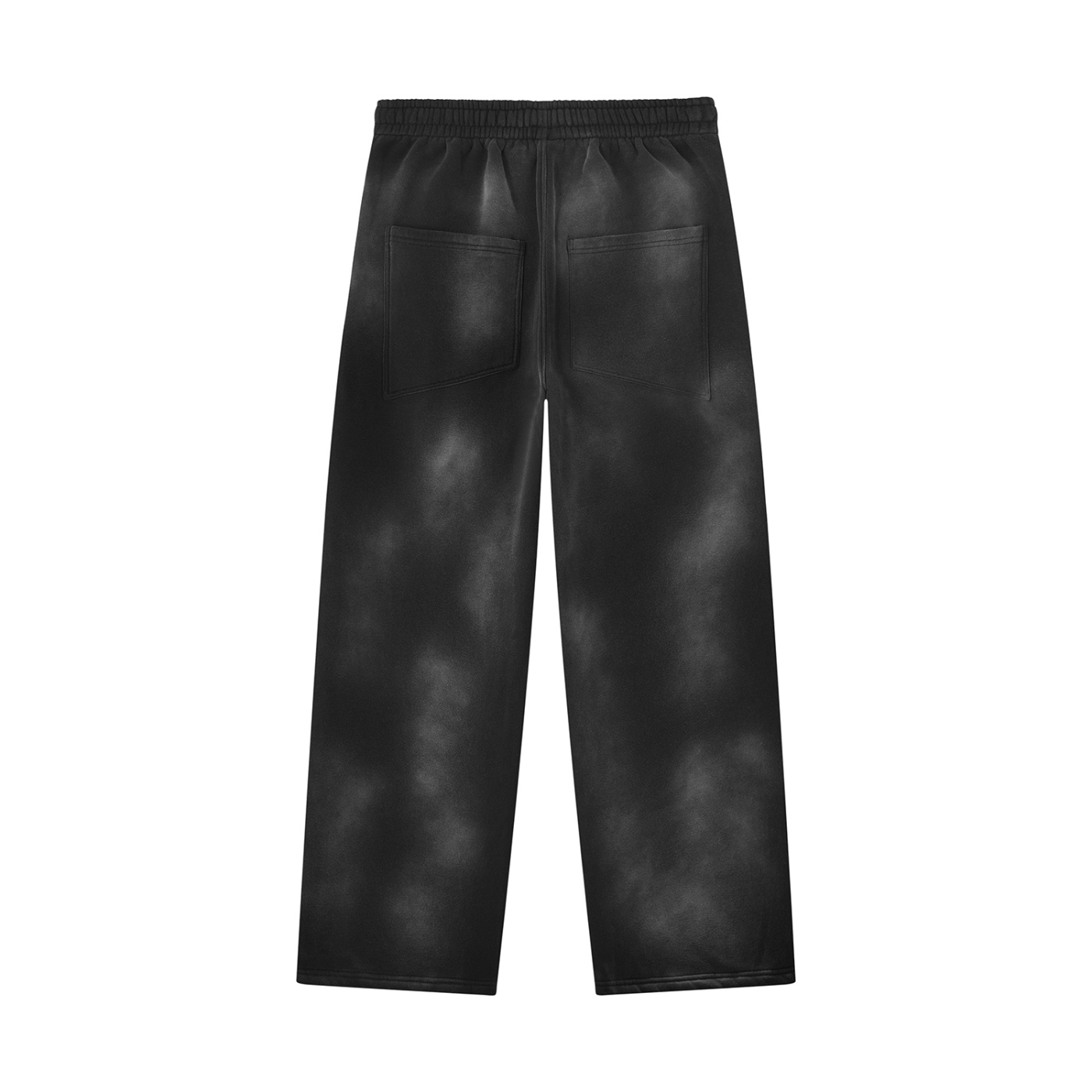 Unisex Sunfade Wide Leg Fleece Sweatpants - Image 2