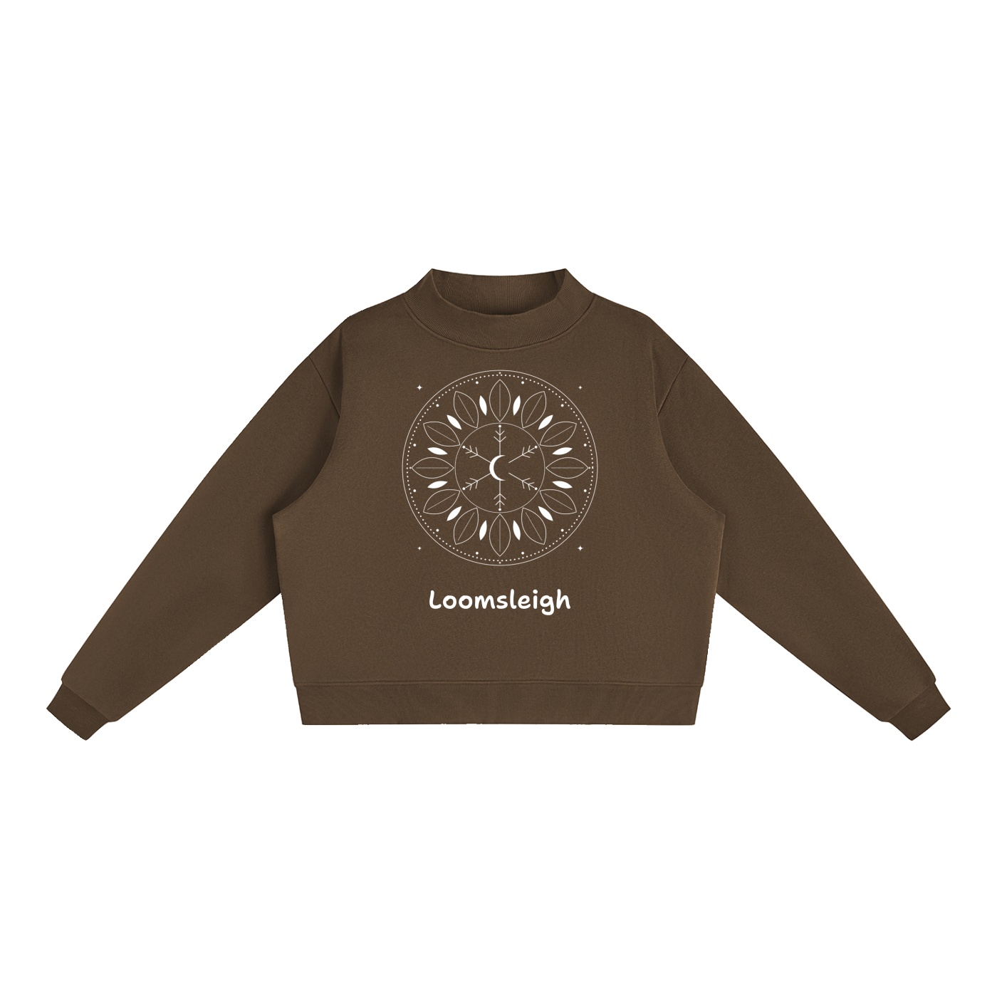 Essential Fleece Mock-Neck Crew Sweatshirt - Image 5