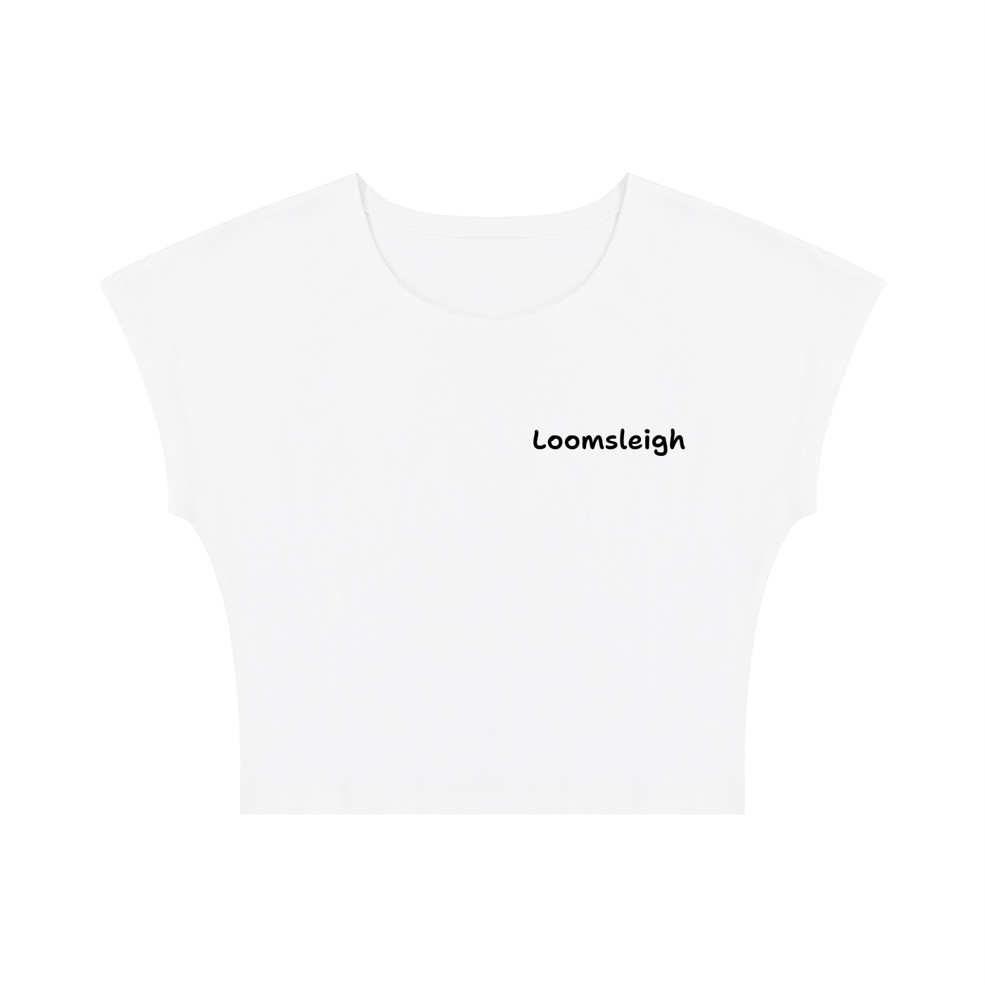 Looms Women's Slim Crop T-Shirt - Image 3