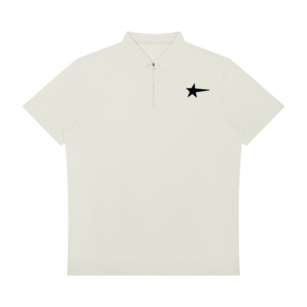 Men's Quarter-Zip Performance Polo Shirt