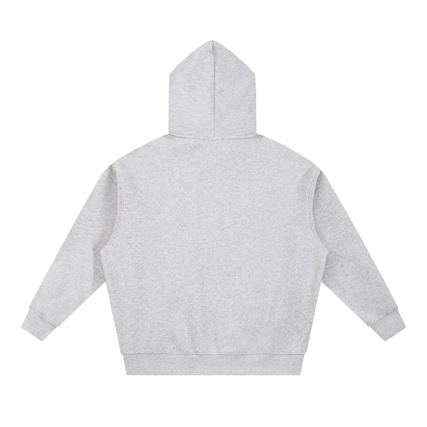 Essential Oversized Boxy Fit Fleece Hoodie - Image 6