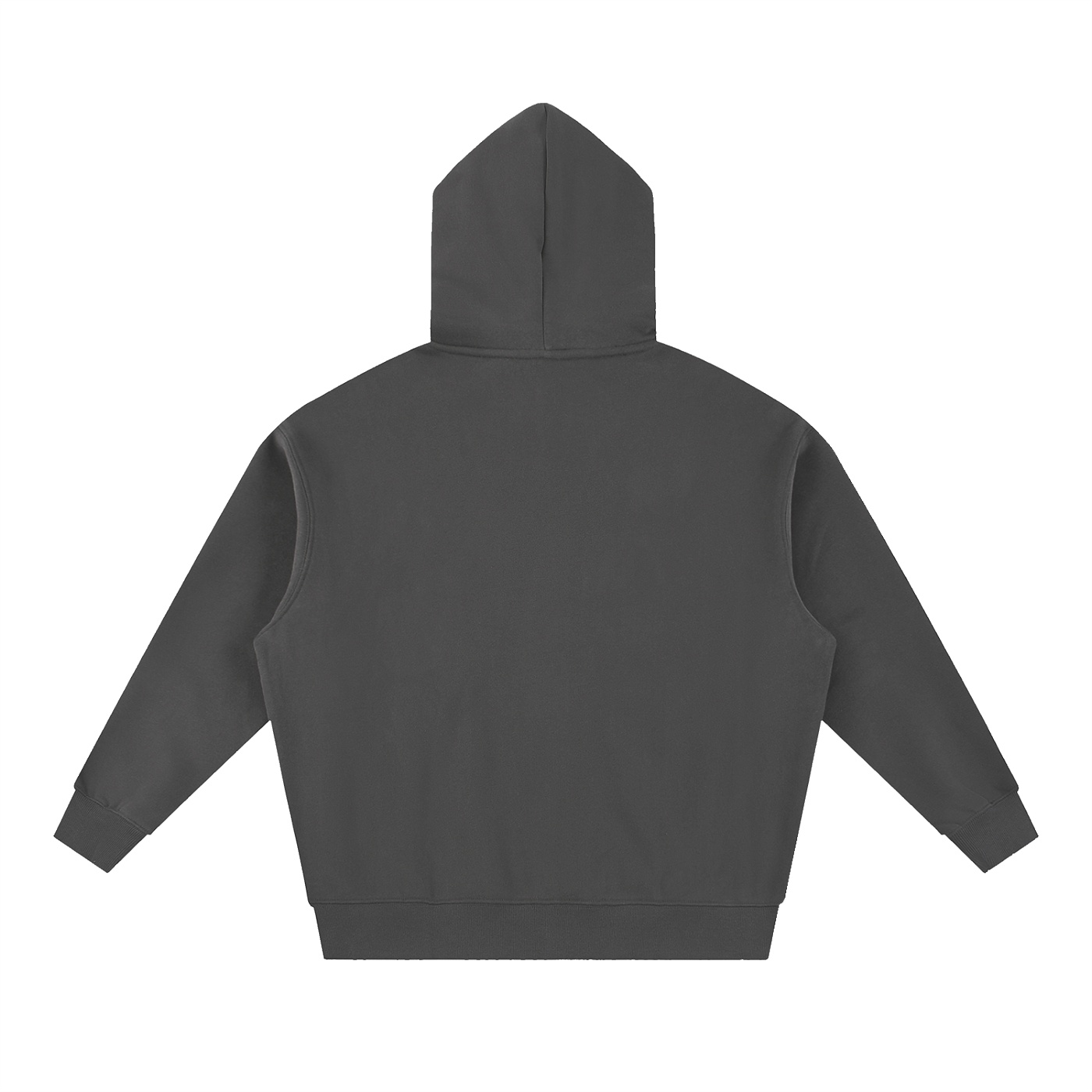 Essential Oversized Boxy Fit Fleece Hoodie - Image 6
