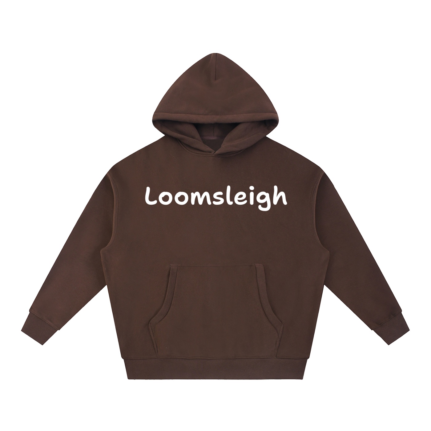 Essential Oversized Boxy Fit Fleece Hoodie - Image 7