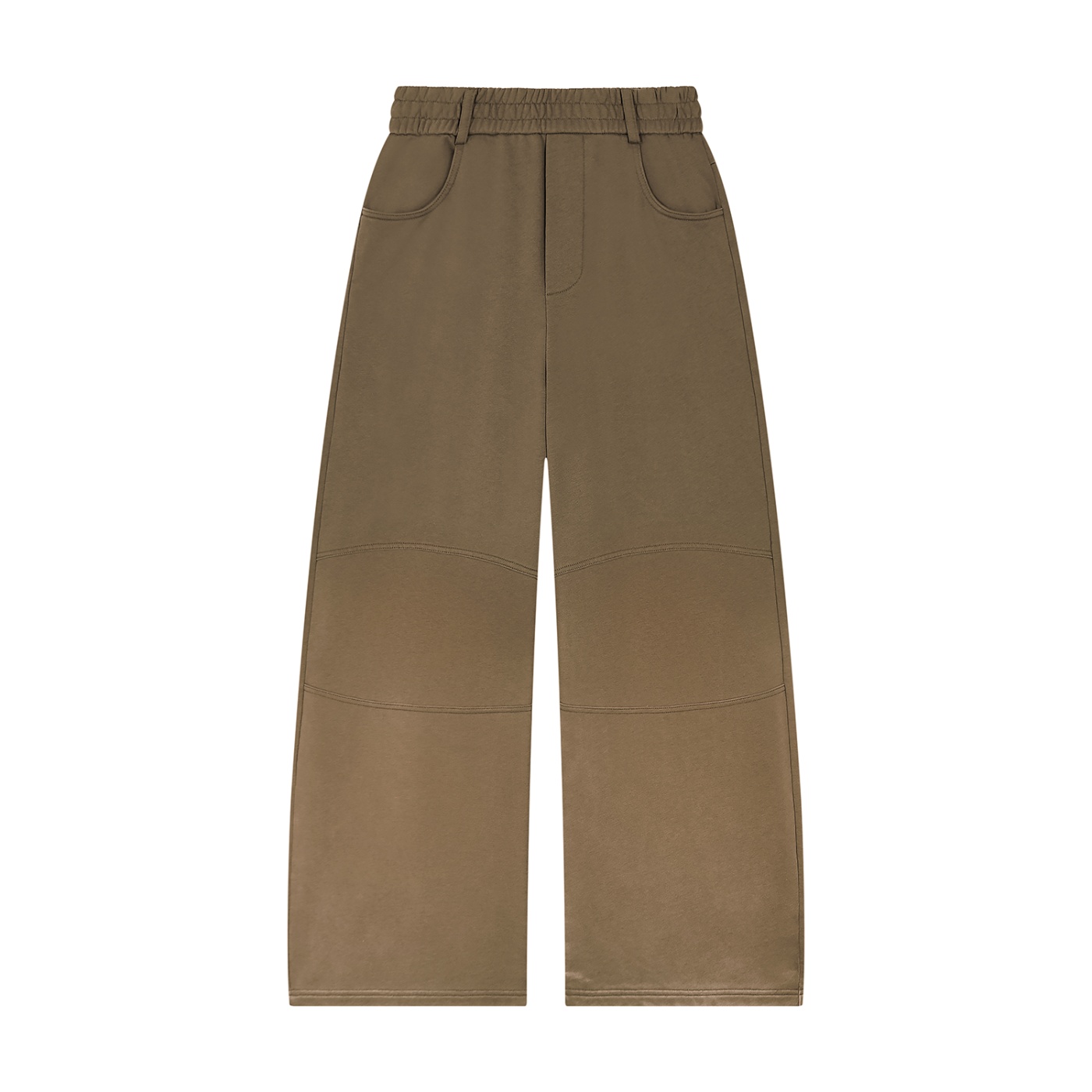 Unisex Sunfade Paneled Barrel Leg Sweatpants - Image 3