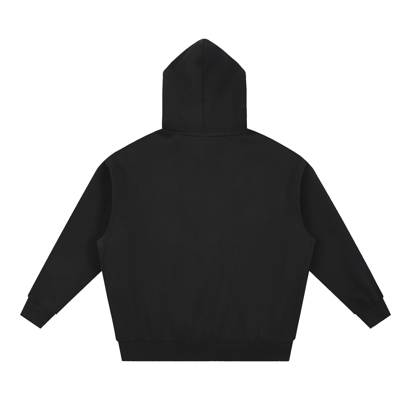 Essential Oversized Boxy Fit Fleece Hoodie - Image 12
