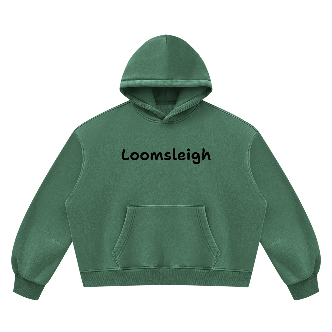 Unisex Vintage Wash Boxy Fleece Hoodie - Image 19