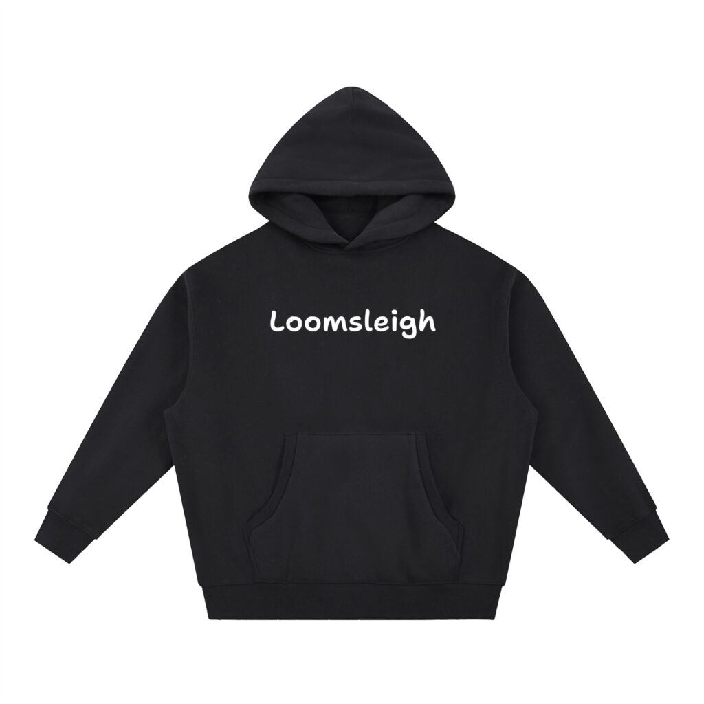Essential Oversized Boxy Fit Fleece Hoodie