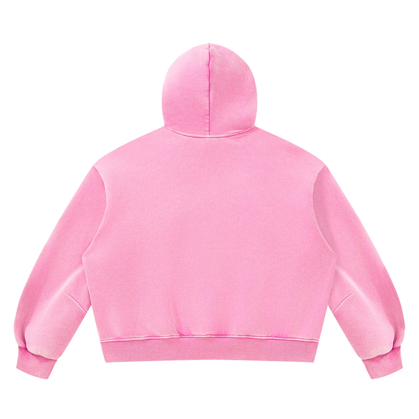 Unisex Vintage Wash Boxy Fleece Hoodie - Image 8