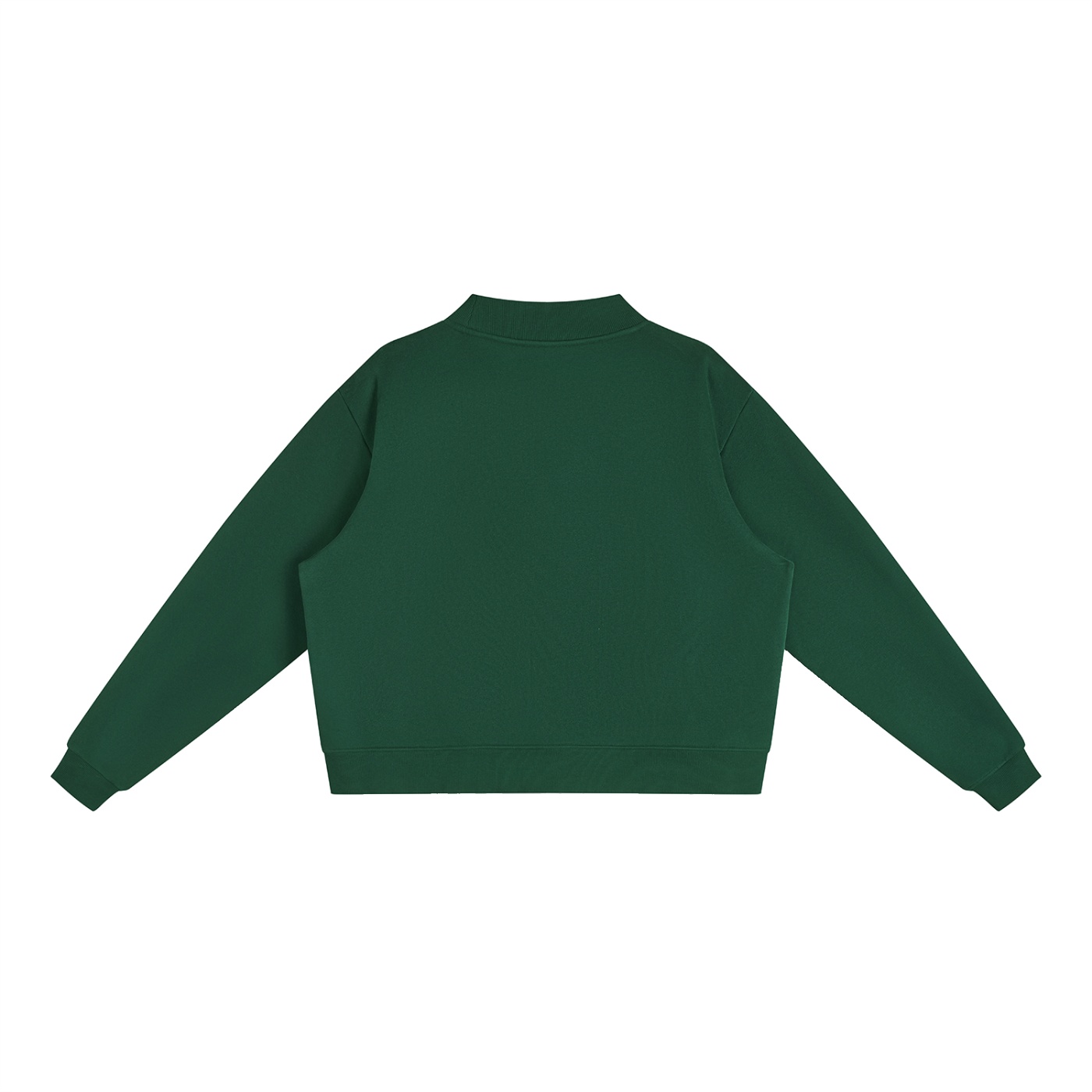Essential Fleece Mock-Neck Crew Sweatshirt - Image 8