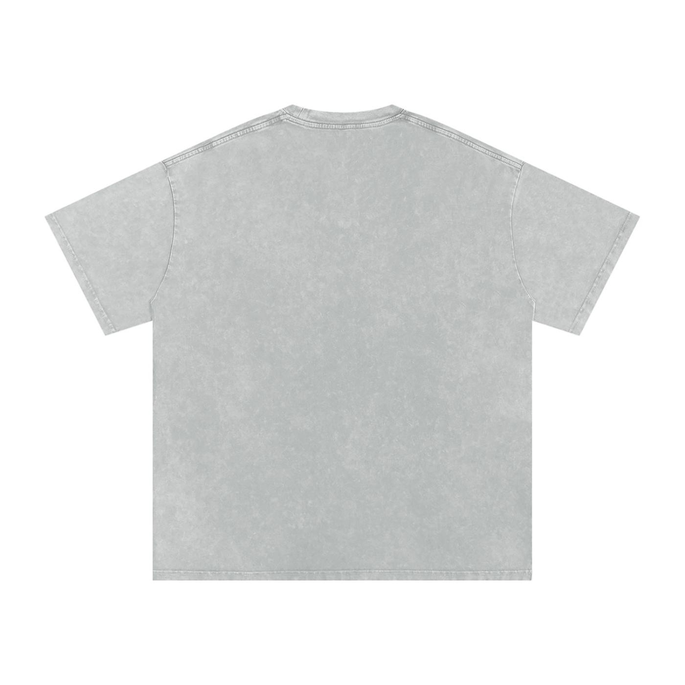 Snow Washed Oversized Cotton T-Shirt - Image 6