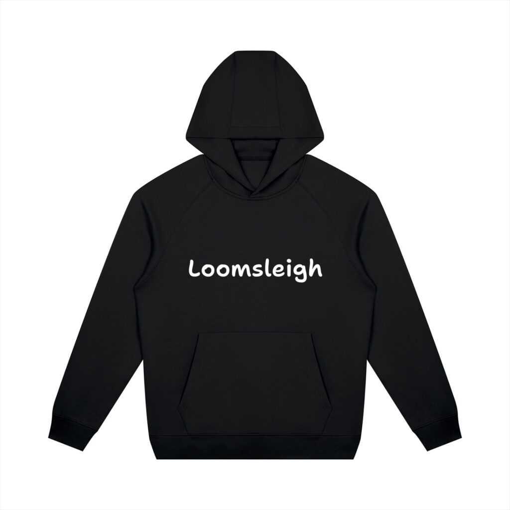 Unisex Oversized Raglan Pullover Hoodie