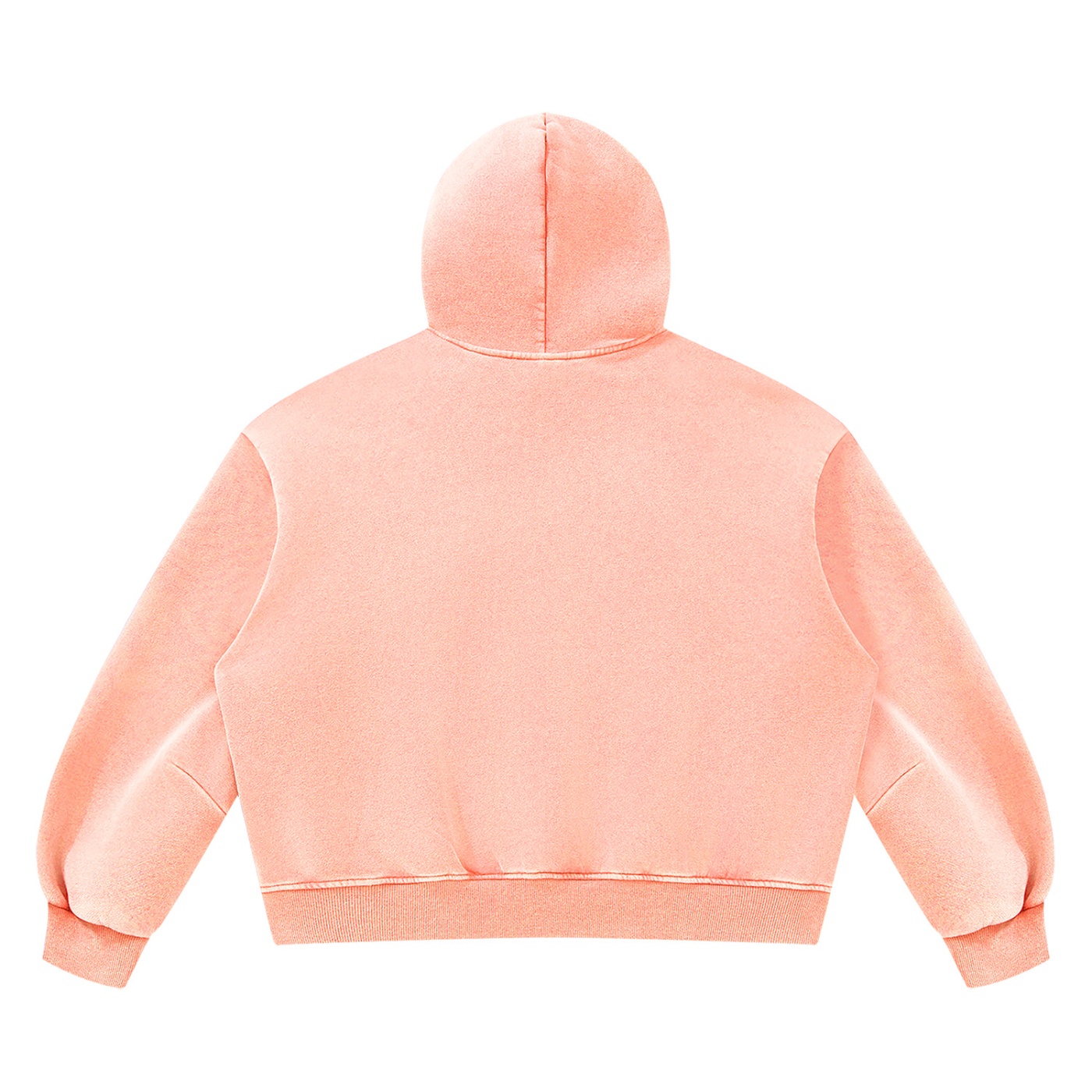 Unisex Vintage Wash Boxy Fleece Hoodie - Image 6