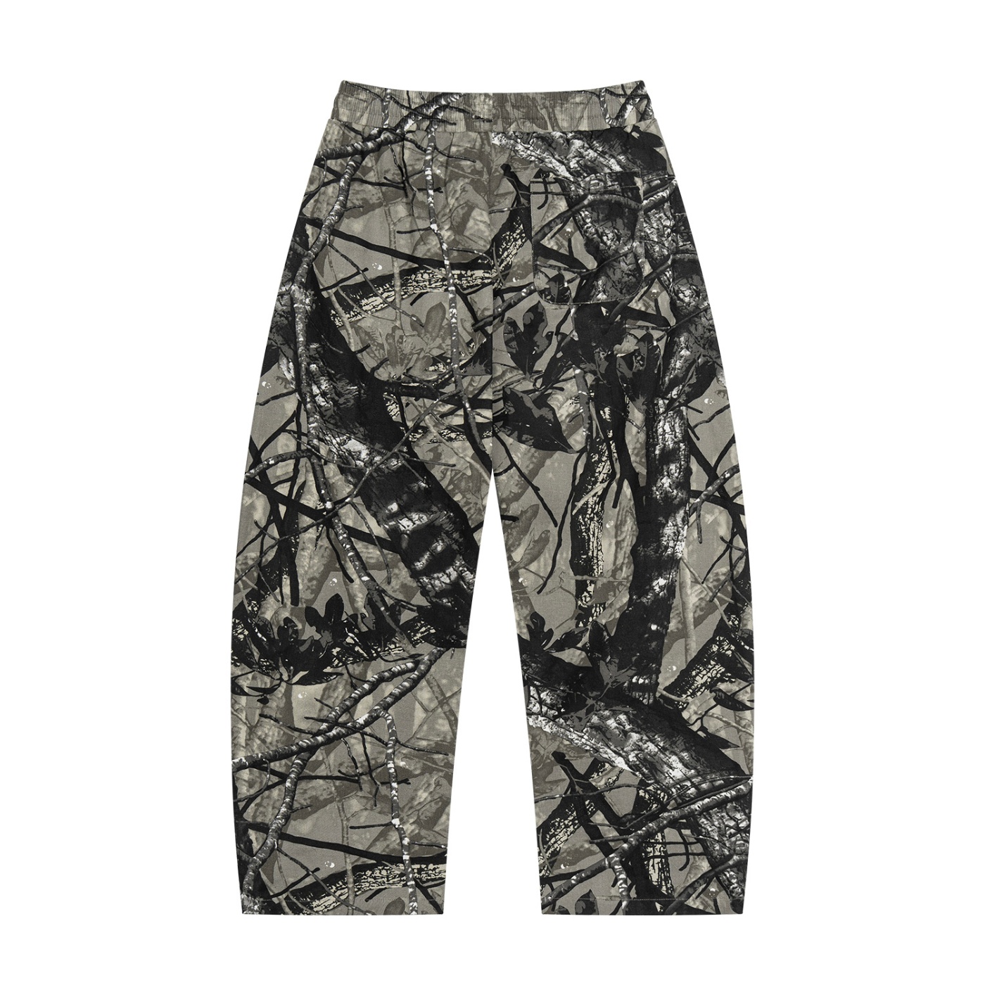 Unisex Tree Camo Barrel Leg Pants - Image 2