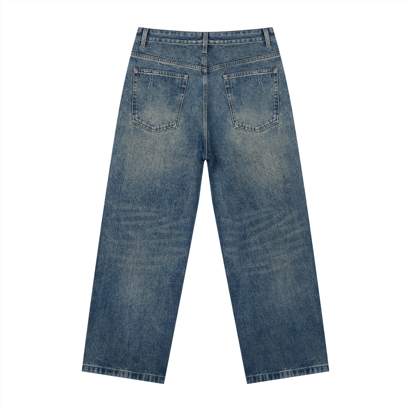 Men's Distressed Barrel Leg Jeans - Image 24