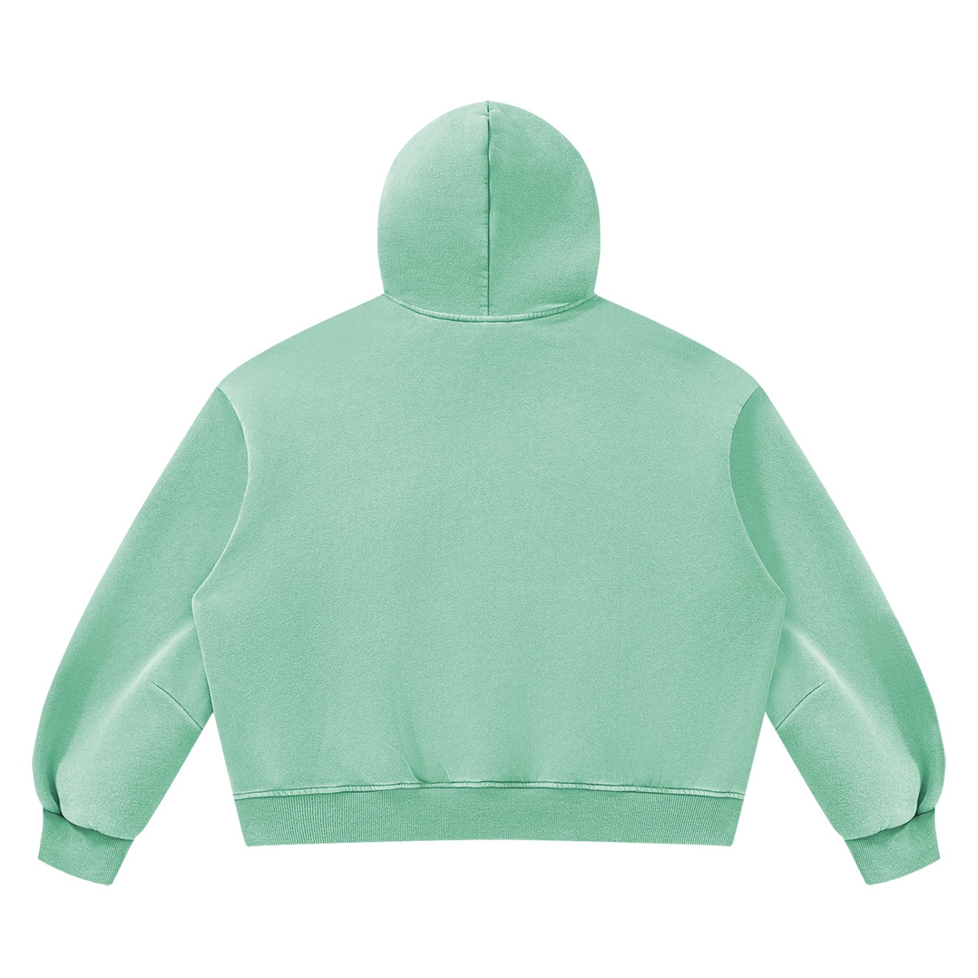 Unisex Vintage Wash Boxy Fleece Hoodie - Image 12