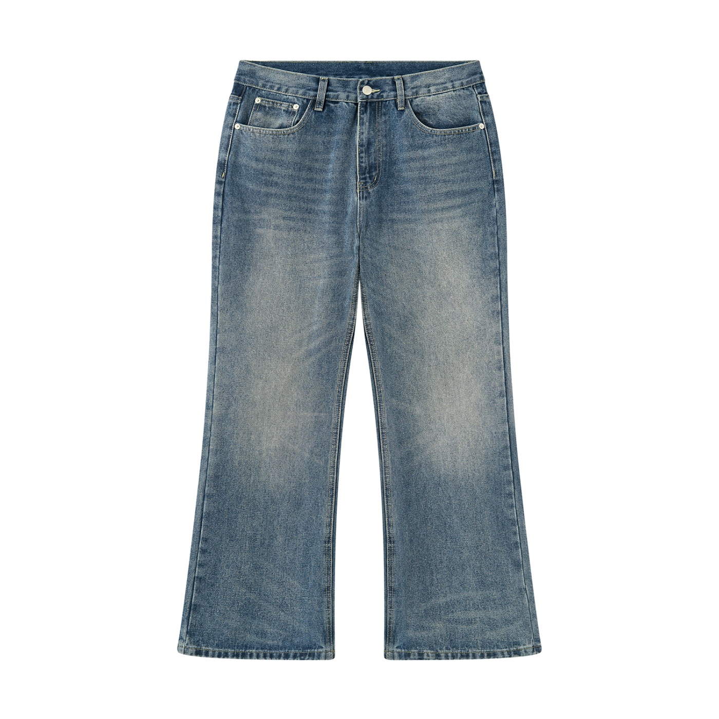 Men's Vintage Wash Denim Jeans