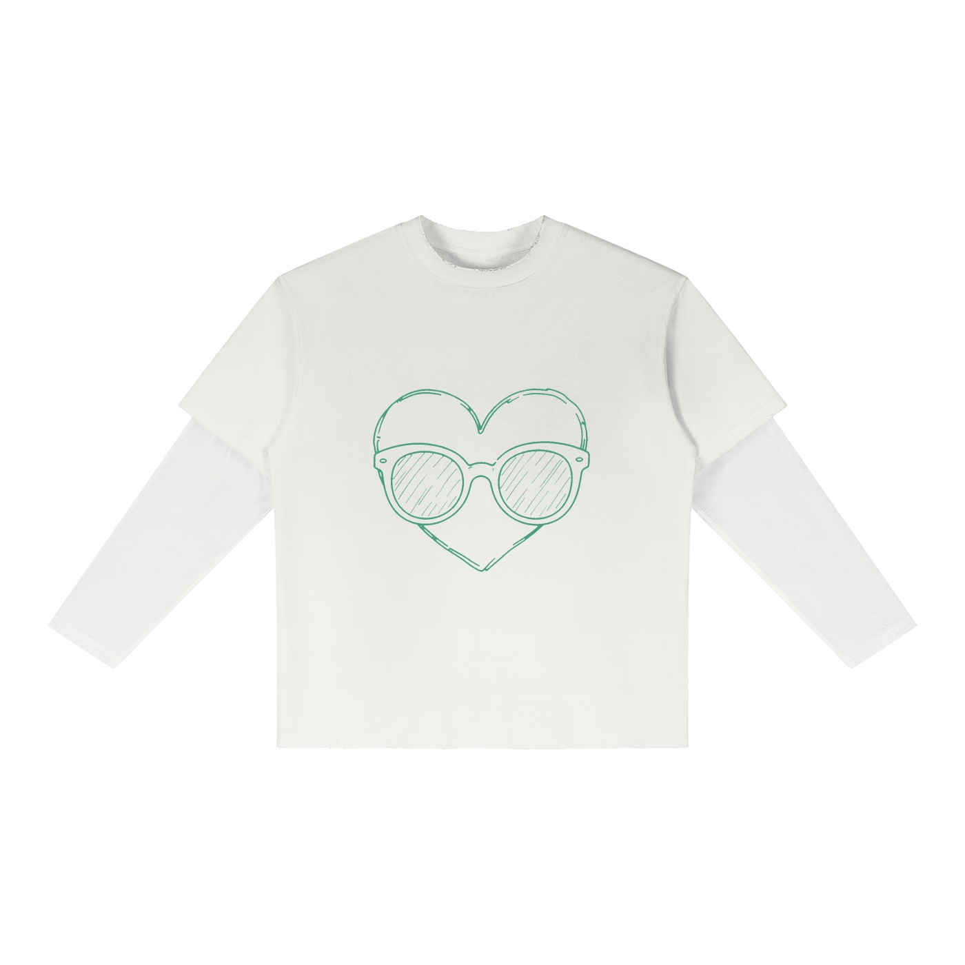 Unisex Sunfade Layer T-Shirt - Image 3