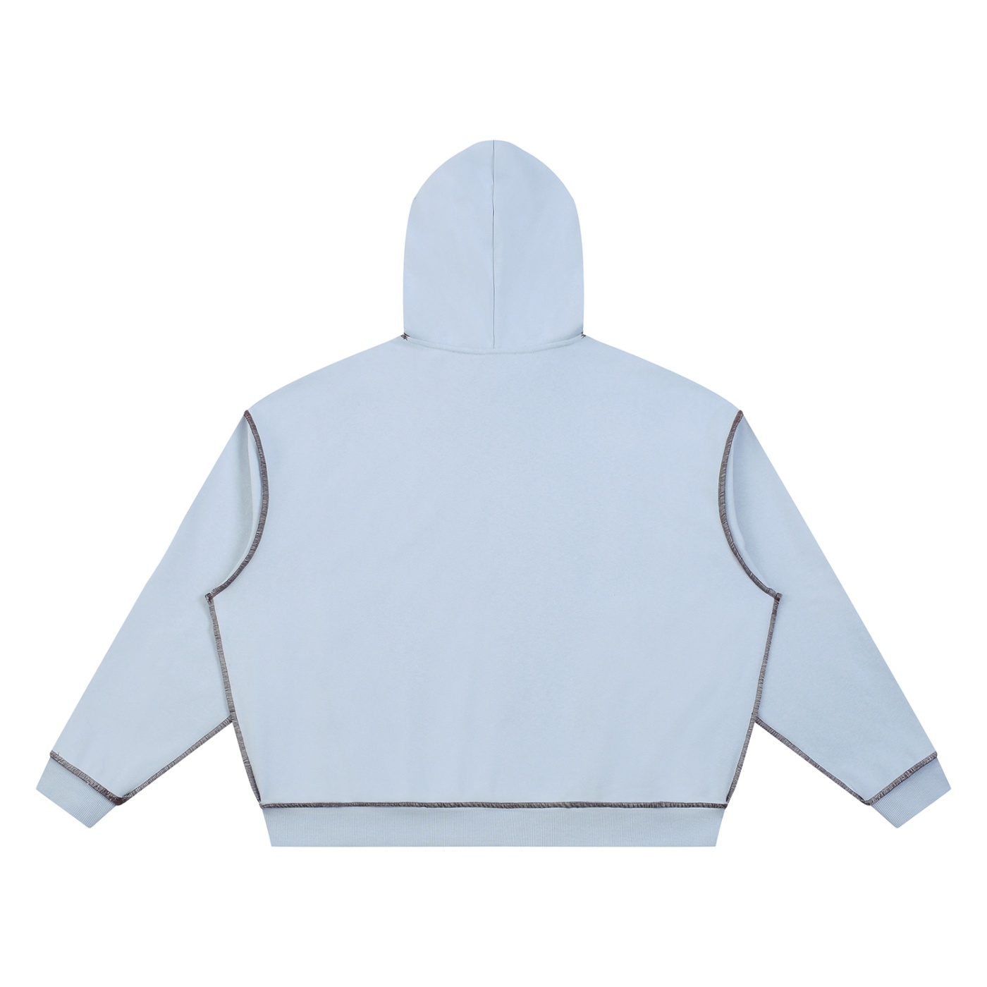 Unisex Boxy Heavyweight Topstitch Hoodie - Image 6