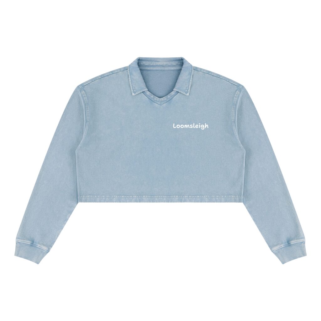 Women’s Vintage Wash Crop Sweatshirt