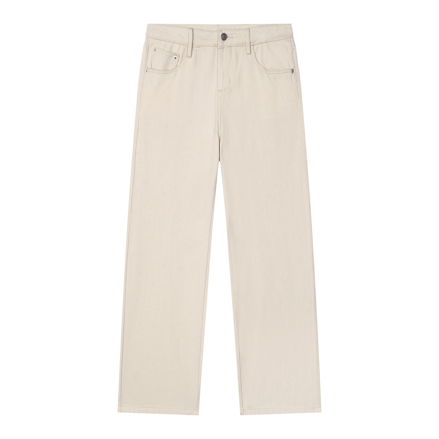 Men’s Vintage Wash Straight Leg Jeans - Image 3