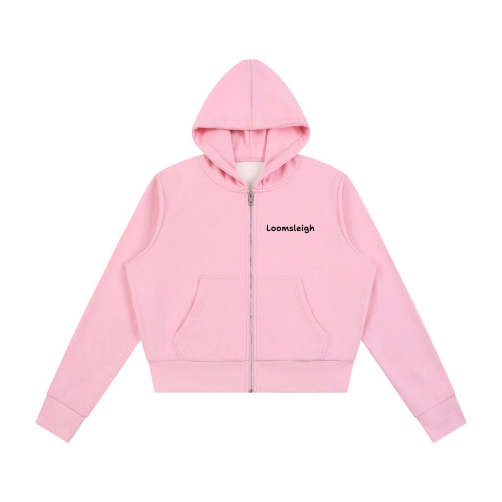 Loomsleigh Sparkles Fleece Full Zip Hoodie