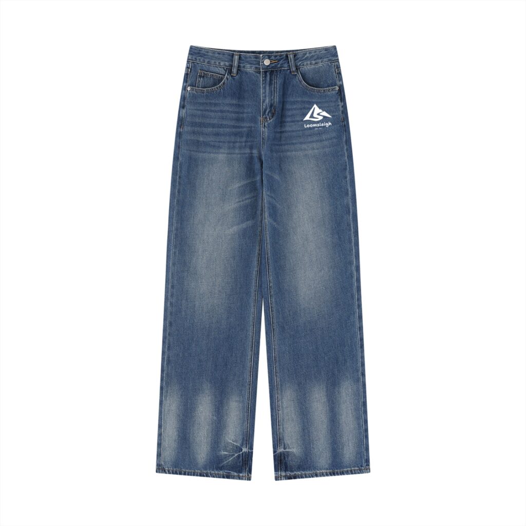 Women’s Vintage Wash Wide Leg Jeans