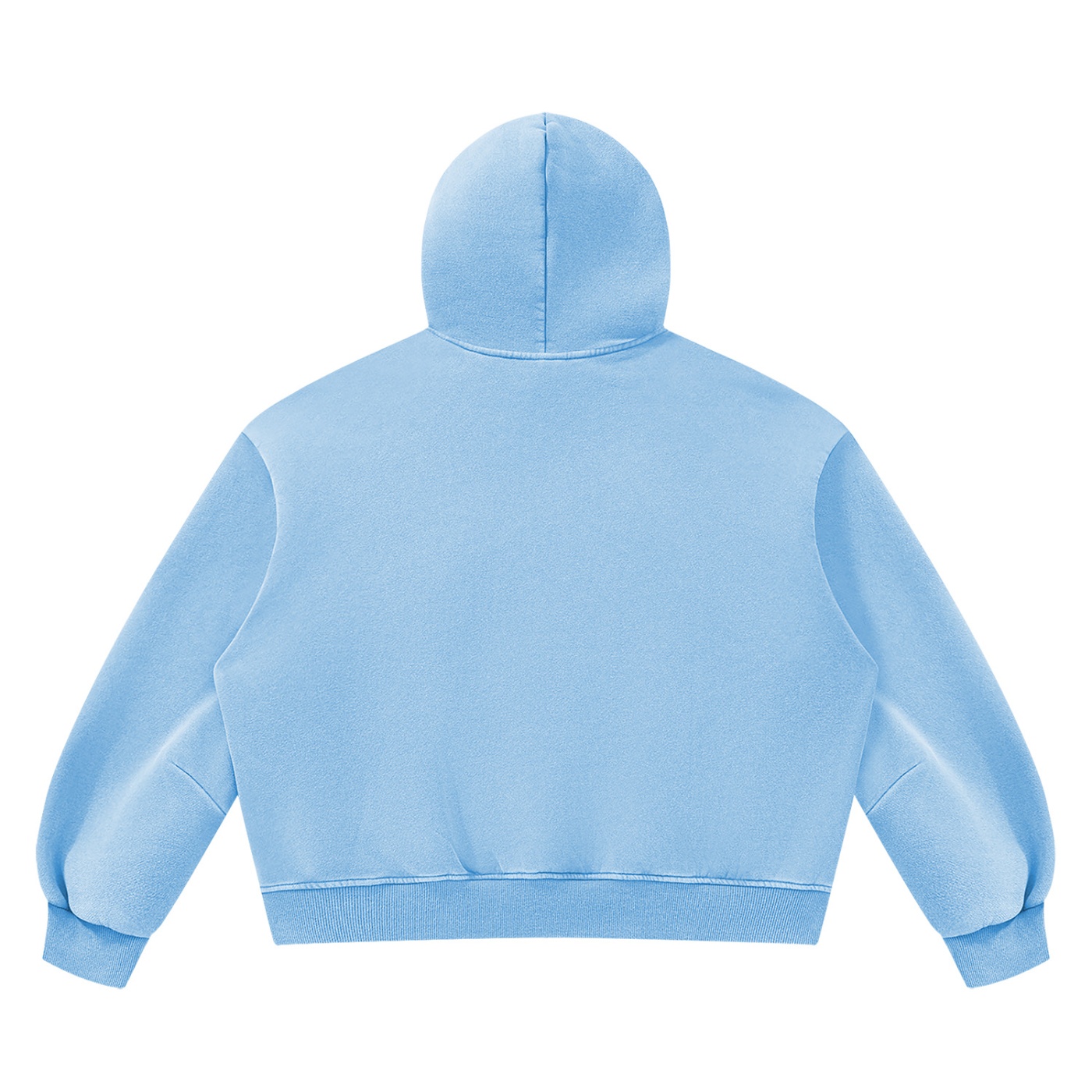 Unisex Vintage Wash Boxy Fleece Hoodie - Image 10