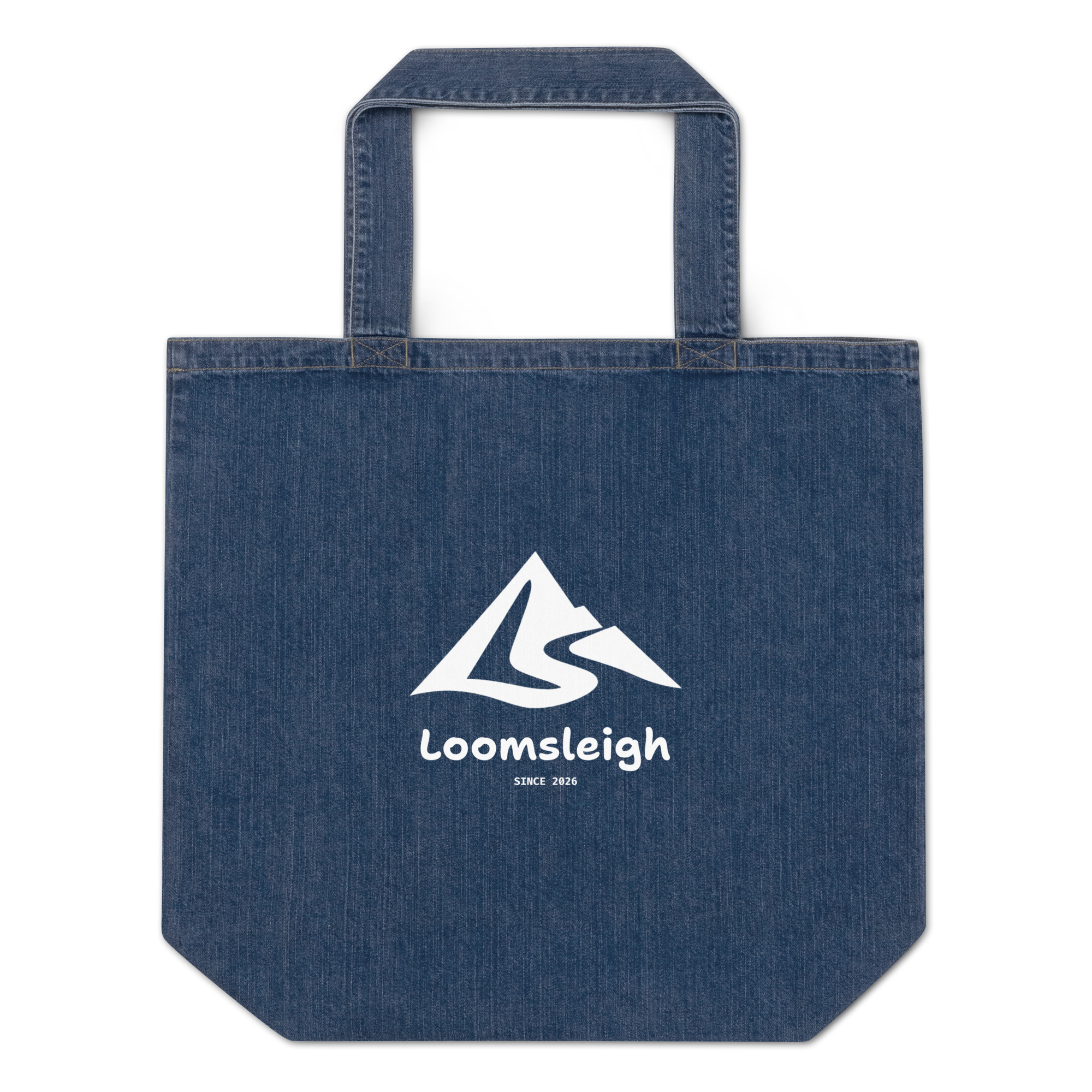 Organic denim tote bag - Image 2