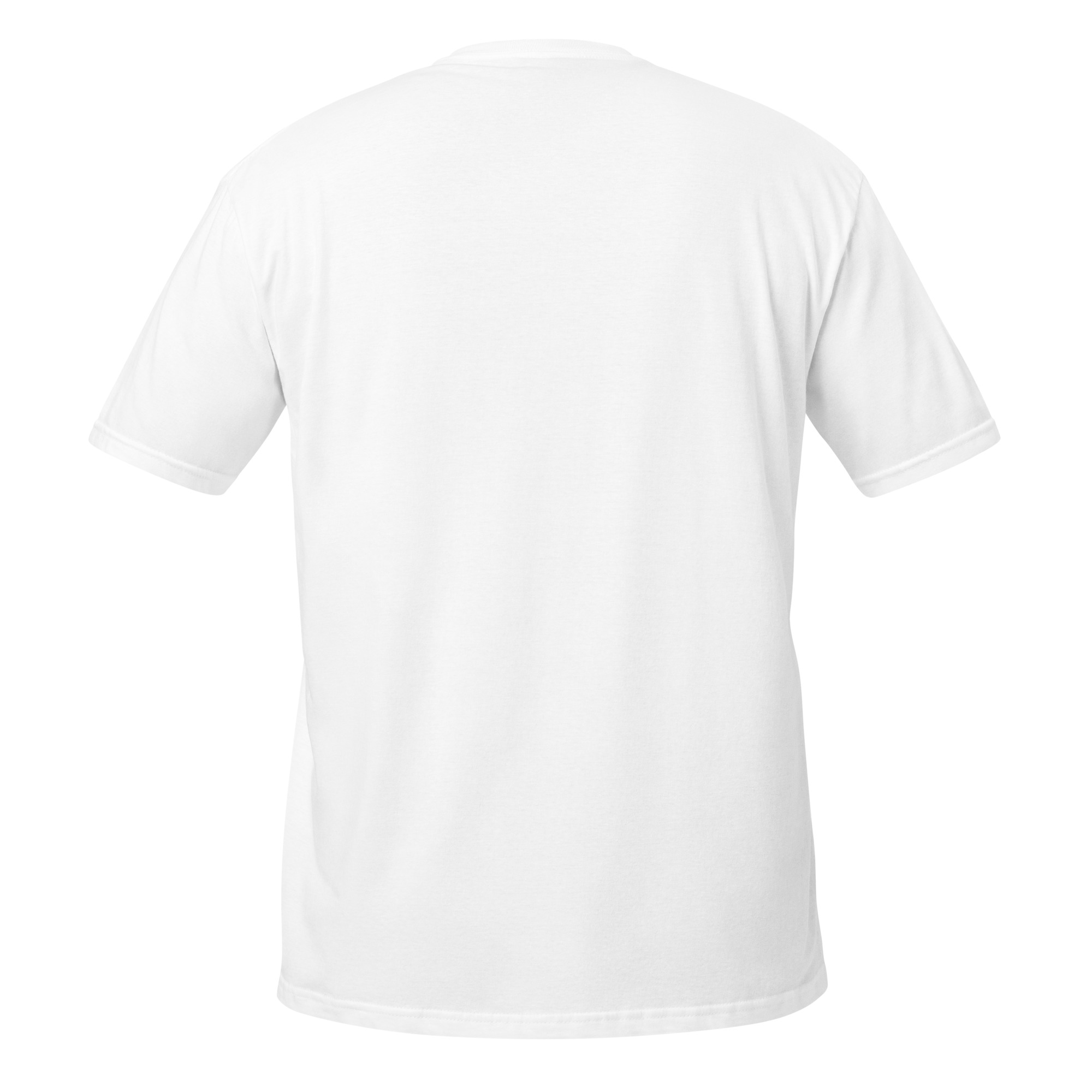 Mega fit Short-Sleeve Unisex T-Shirt - white
