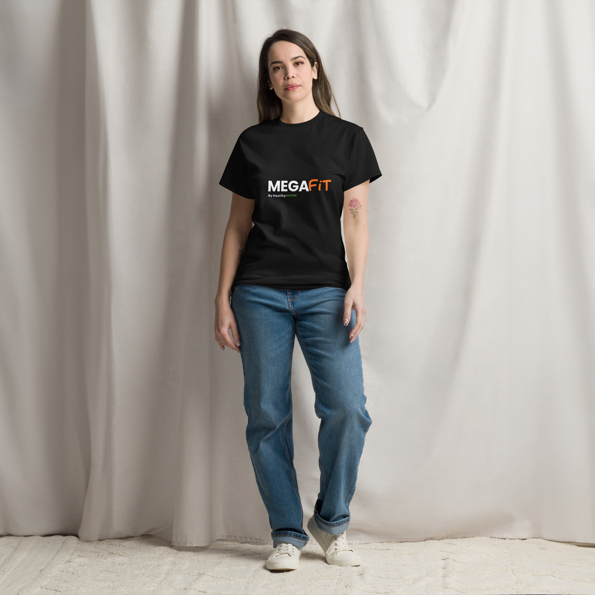 Mega Fit Unisex classic tee - Image 2