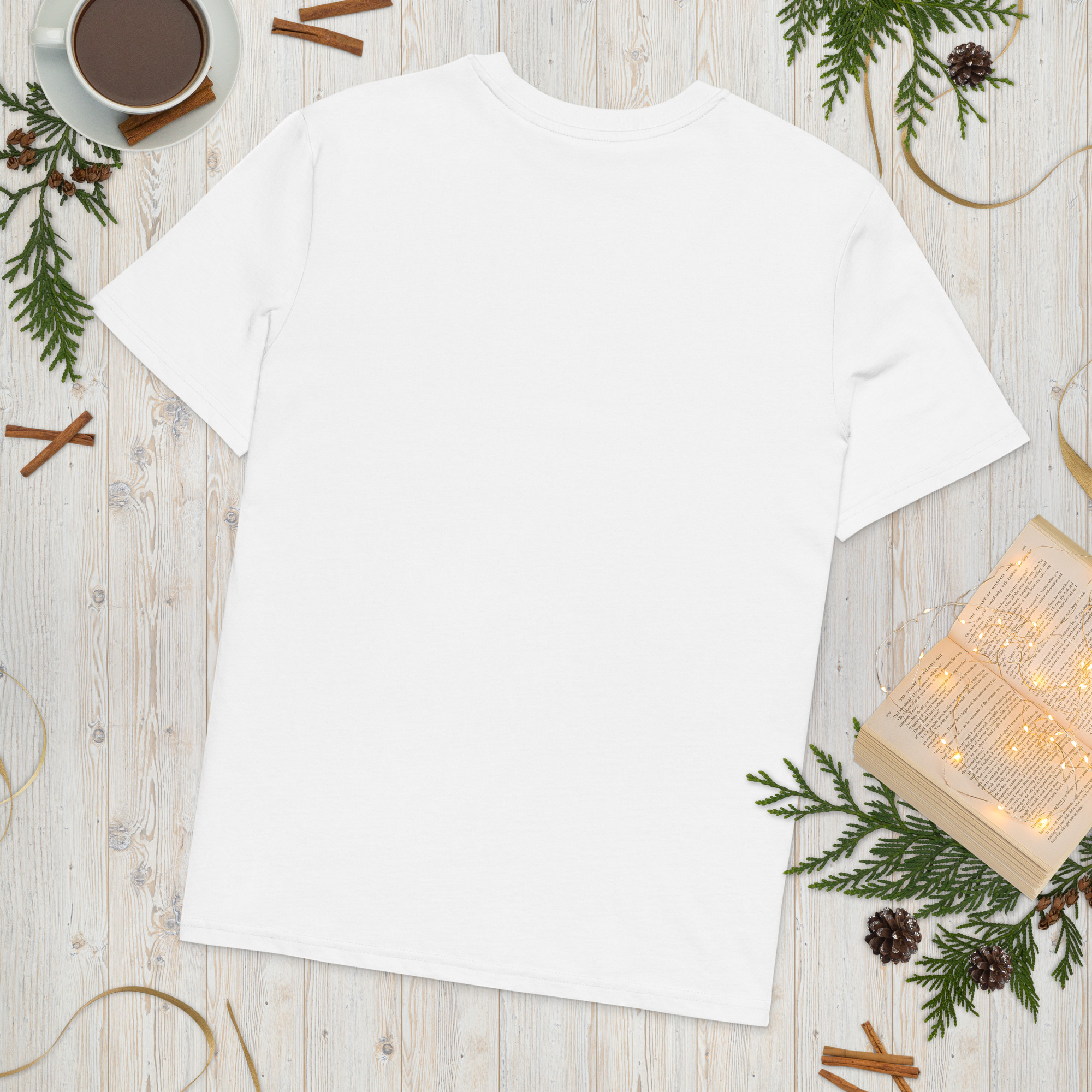MegaFit Unisex Organic Cotton Creator 2.0 T-Shirt - White - Image 10