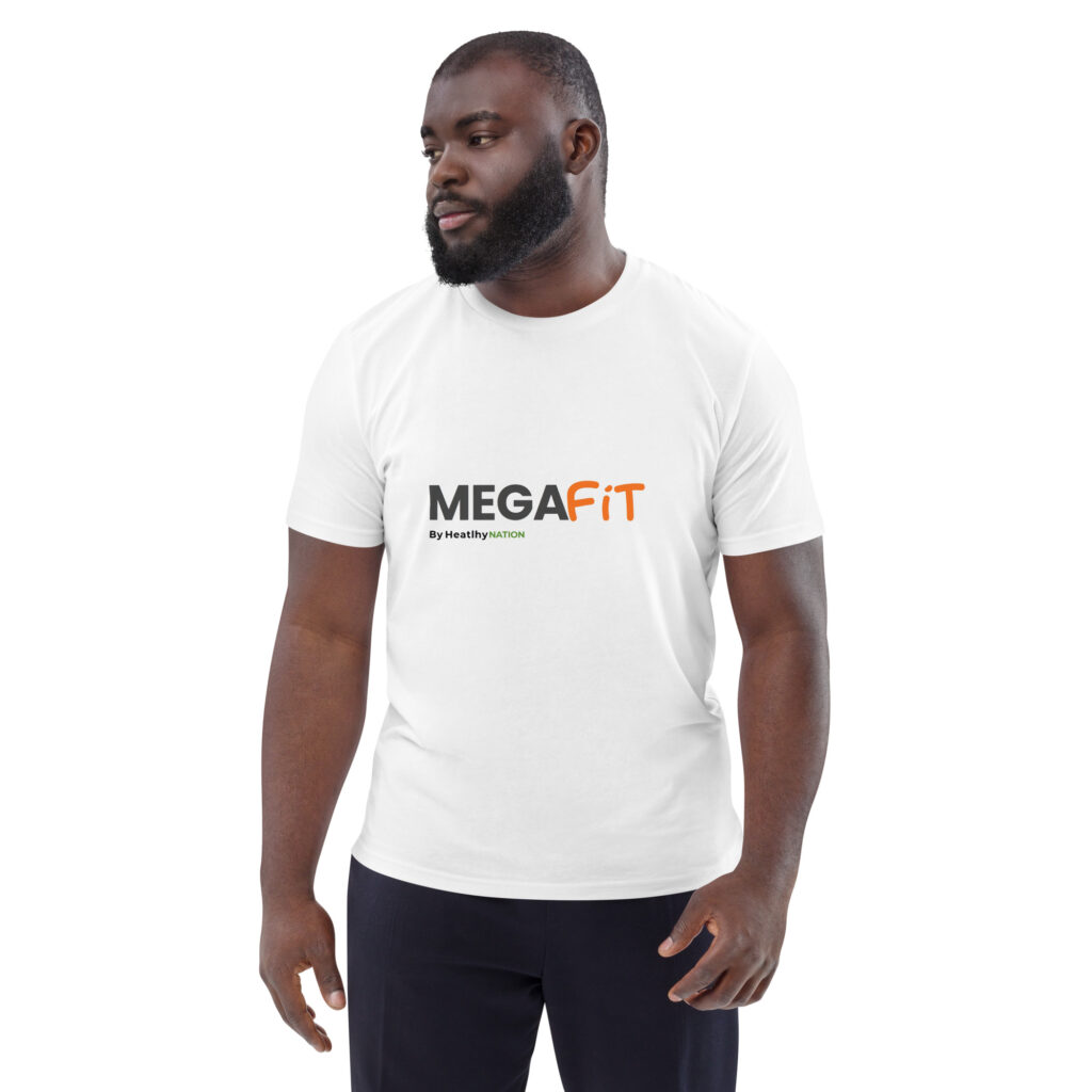 MegaFit Unisex Organic Cotton Creator 2.0 T-Shirt - White