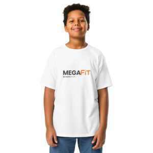 MegaFit Kid's classic tee -White